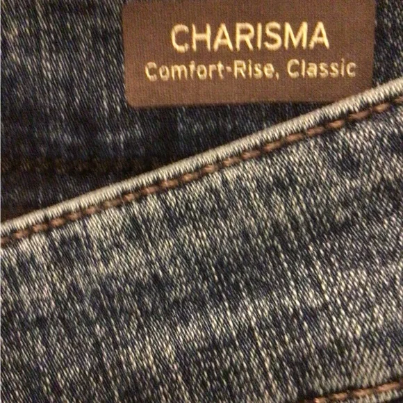 34 HERITAGE CHARISMA COMFORT -RISE CLASSIC JEANS SZ 36x30